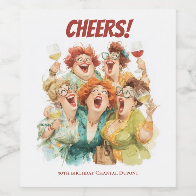 Rótulo De Garrafa De Cerveja Filha Noturna das Senhoras (Rótulo Único)