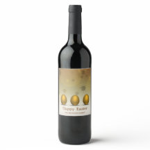 Flores de Abstrato de Ovos de Páscoa de Ouro Moder