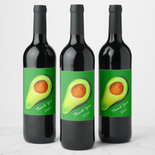 Rótulo De Garrafa De Cerveja Fogo fruta verde de saúde