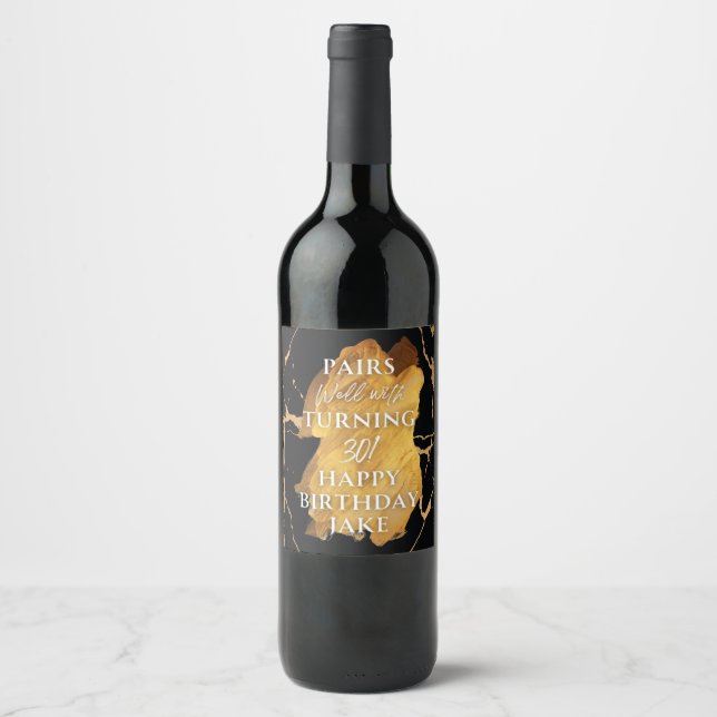 Rótulo De Garrafa De Cerveja Food and Beverage Label Set (Frente)