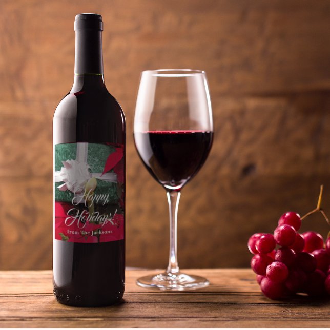 Rótulo De Garrafa De Cerveja Foto de Natal Personalizado com Moldagem (In Situ)