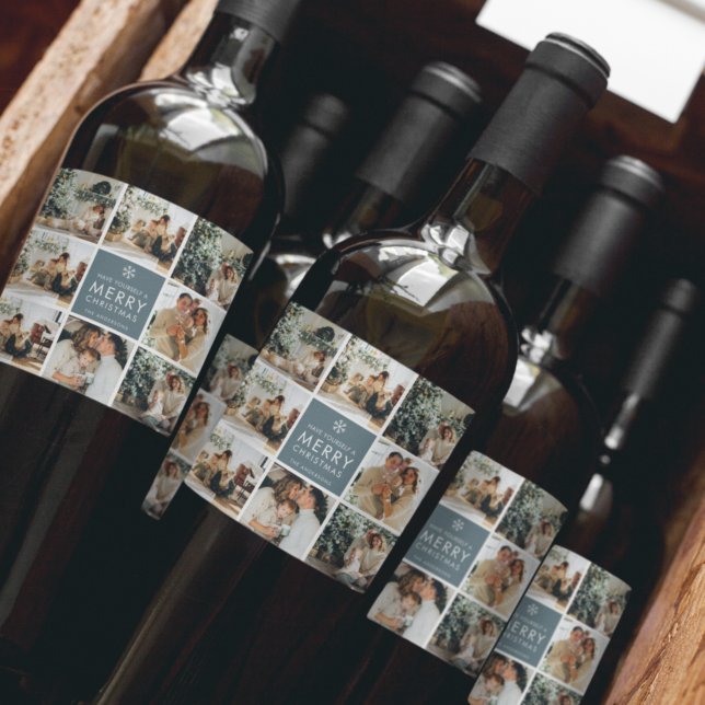 Rótulo De Garrafa De Cerveja Fotos de vários feriados | Feliz Natal | Presente (Criador carregado)
