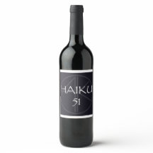 FRASCO DE VINHO HAIKU 51