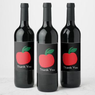 Rótulo De Garrafa De Cerveja Fruta Maçã