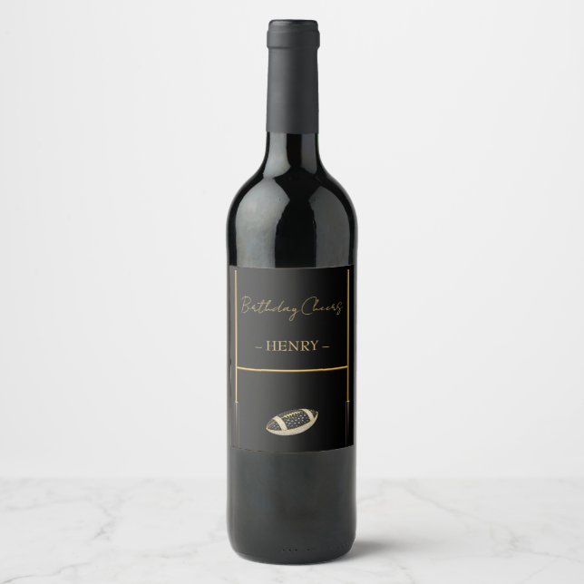 Rótulo De Garrafa De Cerveja Garrafa de Vinho  (Frente)