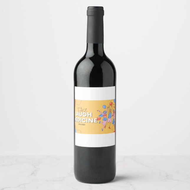 Rótulo De Garrafa De Cerveja Garrafa de vinho (Frente)