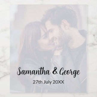 Rótulo De Garrafa De Cerveja Garrafa De Vinho Com Foto