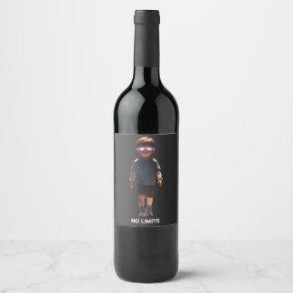 Rótulo De Garrafa De Cerveja Garrafa sem LIMITES 