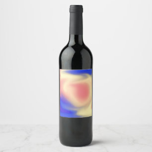 Rótulo De Garrafa De Cerveja Giro Colorido