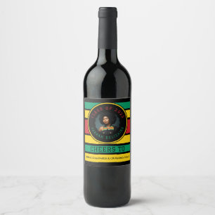 Rótulo De Garrafa De Cerveja Graduação em Foto Pan-Africana