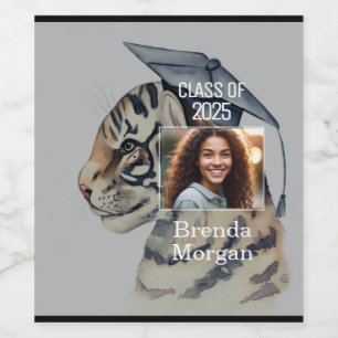 Rótulo De Garrafa De Cerveja Graduação Única