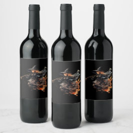 Rótulo De Garrafa De Cerveja Halloween Getränkeetiketten