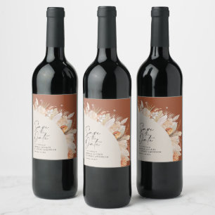 Rótulo De Garrafa De Cerveja Herdeiro-elegante da boêmia moderna