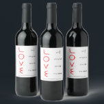Rótulo De Garrafa De Cerveja Humor do nerd | Math and Science Geek Love Graph<br><div class="desc">Nerd também precisam de amor! Um design de humor de equação matemática legal e geek (na maioria das vezes exato) perfeito para qualquer geek de ciência. A tipografia moderna com uma escrita de pincel escrita à mão, que inclui um script casual escrito à mão, é uma forma excelente de diversão...</div>