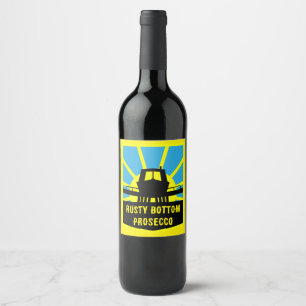 Rótulo De Garrafa De Cerveja Ideias de presentes em barco estreito