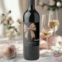 Impressão-arco-leopardo - aniversário negro