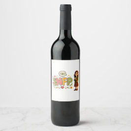 Rótulo De Garrafa De Cerveja INFP — A Sonhadora Criativa