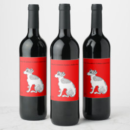 Rótulo De Garrafa De Cerveja Jack Russell Dogs