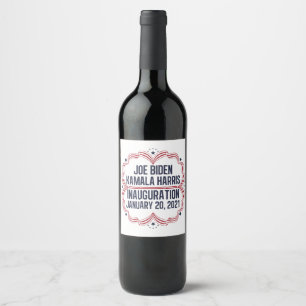 Rótulo De Garrafa De Cerveja Joe Biden Kamala Harris Inauguração 2021