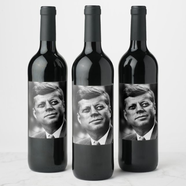 Rótulo De Garrafa De Cerveja John F Kennedy (Garrafas)