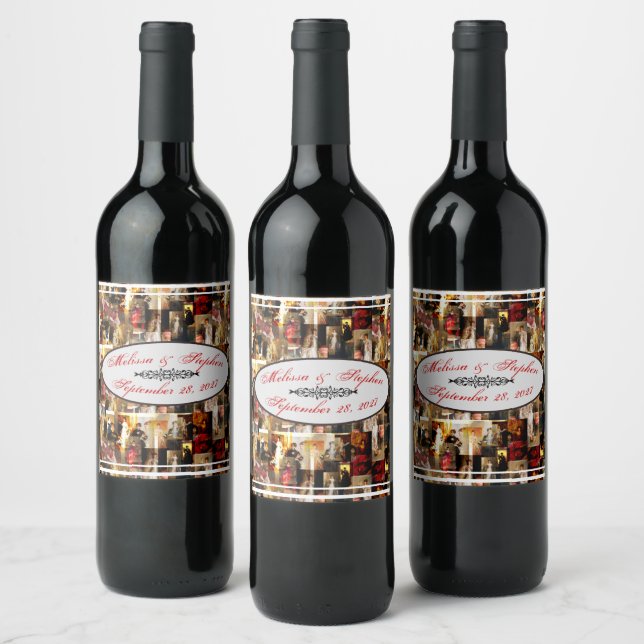 Rótulo De Garrafa De Cerveja John Singer Sargent Elegante Lady Portrait Collage (Garrafas)