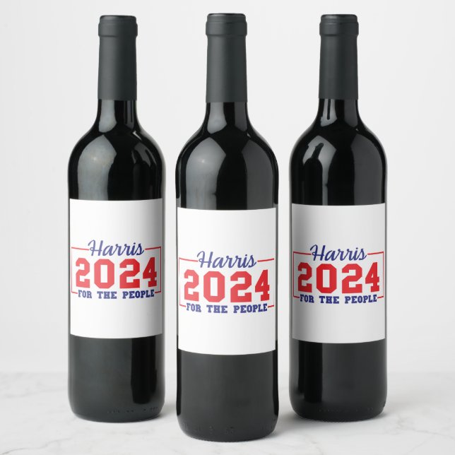 Rótulo De Garrafa De Cerveja Kamala Harris (Garrafas)