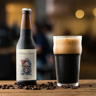 Rótulo De Garrafa De Cerveja La Calavera Hermosa, costume