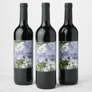 Rótulo De Garrafa De Cerveja Laboratório de Vinhos de Maçã