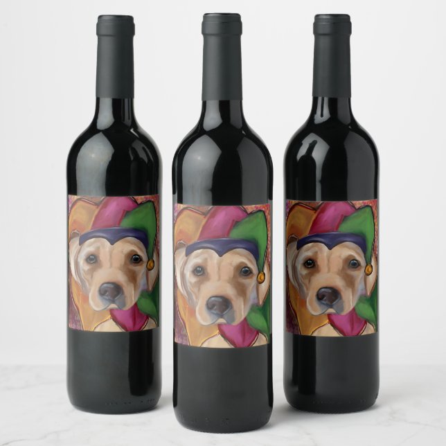 RÓTULO DE GARRAFA DE CERVEJA LABRADOR RETRIEVER            (Garrafas)