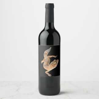 Rótulo De Garrafa De Cerveja Lagartixa Leopardo