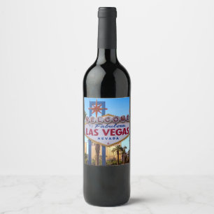 Rótulo De Garrafa De Cerveja Las Vegas