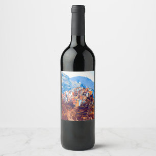 Rótulo De Garrafa De Cerveja ldp CORNIGLIA - Cinque Terre -