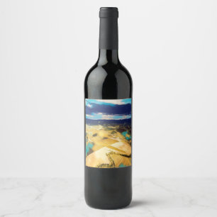 Rótulo De Garrafa De Cerveja ldp TUSCANY - Campo na Toscana -
