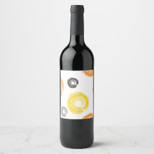 Rótulo De Garrafa De Cerveja Legal, moderna, urbana, moderna arte de pincel de