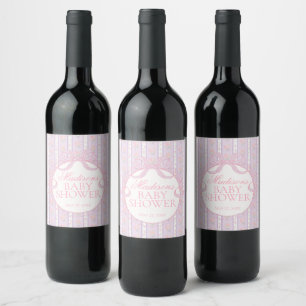 Rótulo De Garrafa De Cerveja Lembrancinhas Roxas Vintage Elegantes Florais para
