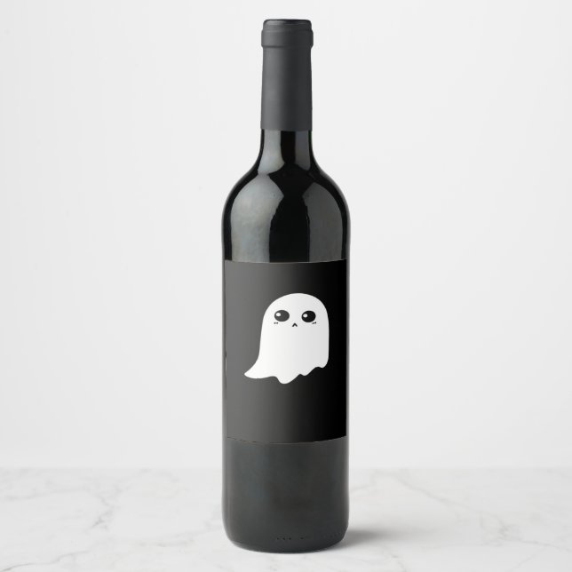 Rótulo De Garrafa De Cerveja Little Boo Engraçado Meme (Frente)