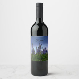 Rótulo De Garrafa De Cerveja Lupinos   