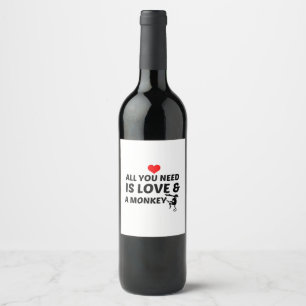 RÓTULO DE GARRAFA DE CERVEJA MACO E AMOR