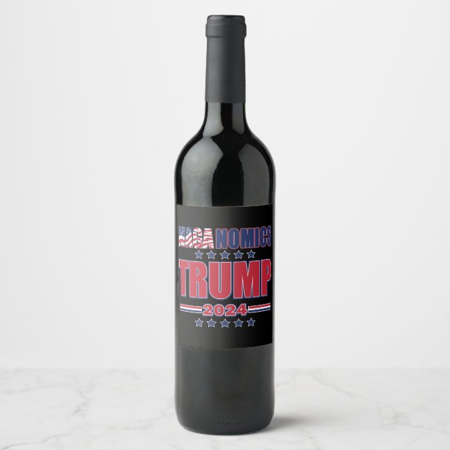 Rótulo De Garrafa De Cerveja Maganomics Trump 2024 (Frente)