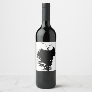 Rótulo De Garrafa De Cerveja Mane Wicked