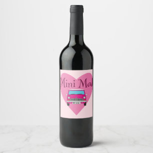 Rótulo De Garrafa De Cerveja Mini amantes loucos