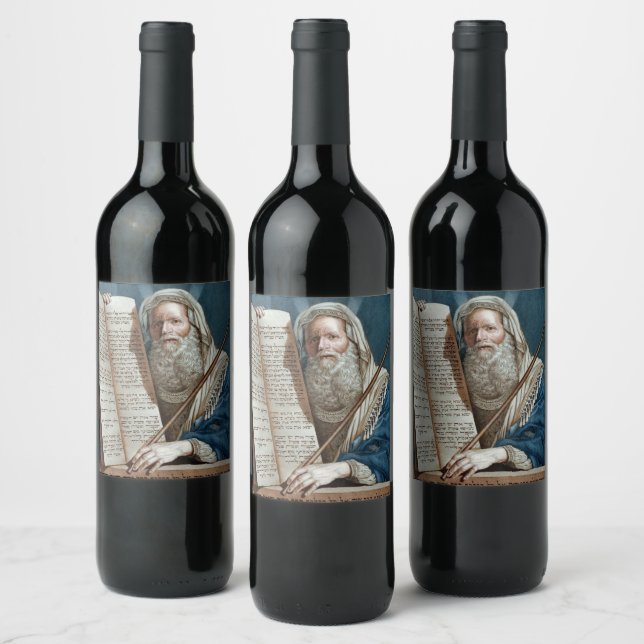 Rótulo De Garrafa De Cerveja Moisés e os Dez Mandamentos (Garrafas)