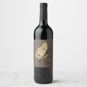 Rótulo De Garrafa De Cerveja Moth