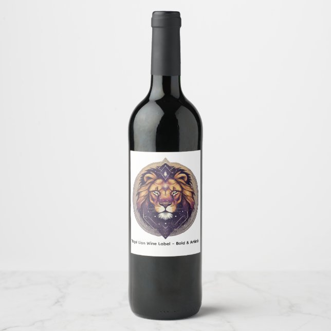 Rótulo De Garrafa De Cerveja multi  colour lion Food and Beverage Label Set (Frente)
