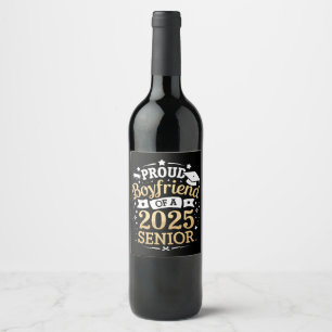 Rótulo De Garrafa De Cerveja Namorado De Orgulho De Uma Graduação De Formando 2