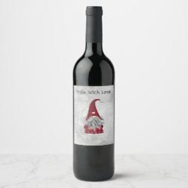 Rótulo De Garrafa De Cerveja Natal Papai Noel