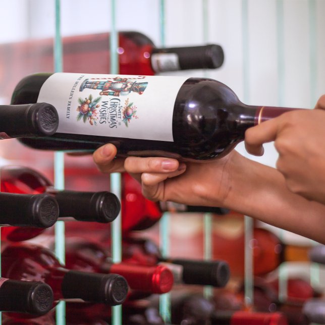 Rótulo De Garrafa De Cerveja Nozes de Natal do Candy Candy Canas (Criador carregado)