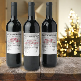 Rótulo De Garrafa De Cerveja O Engraçado 2021 Está Quase Sobre O Feriado Do Nom