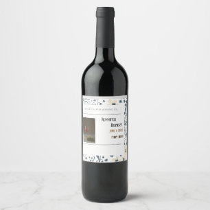 Rótulo De Garrafa De Cerveja O rótulo do vinho de Casamento Fácil