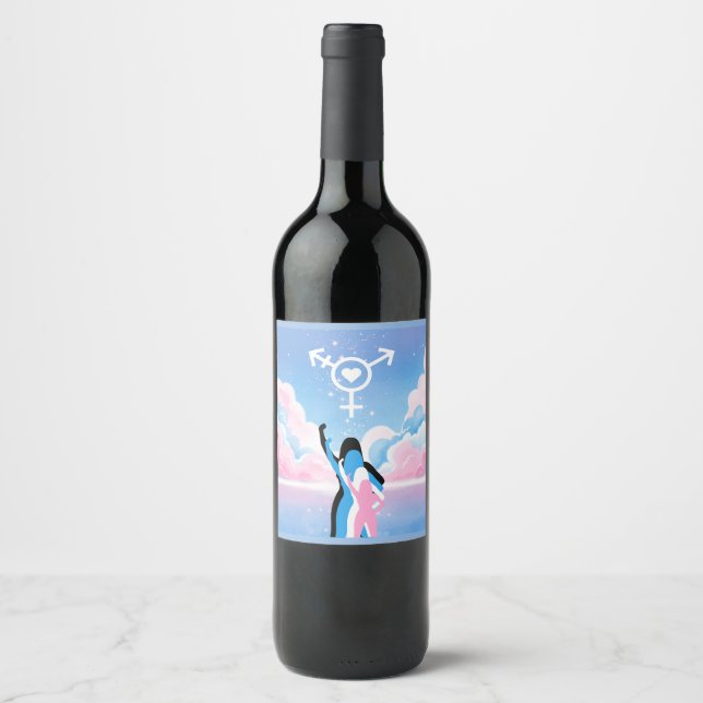 Rótulo De Garrafa De Cerveja O Sinal Trans (Frente)